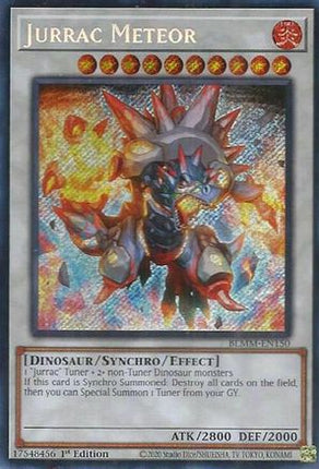 Jurrac Meteor [BLMM-EN150] Secret Rare 1st Edition