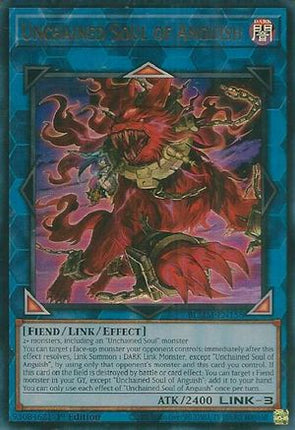 Unchained Soul of Anguish [BLMM-EN158] Ultra Rare 1st Edition