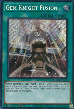 Gem-Knight Fusion [BLMM-EN160] Secret Rare 1st Edition