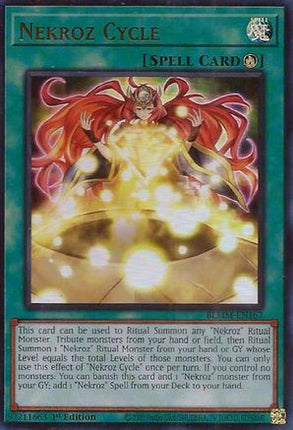 Nekroz Cycle [BLMM-EN167] Ultra Rare 1st Edition