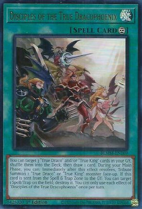 Disciples of the True Dracophoenix [BLMM-EN169] Ultra Rare 1st Edition
