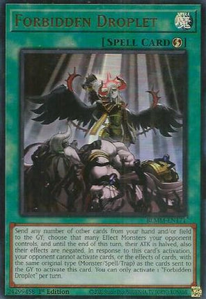 Forbidden Droplet [BLMM-EN171] Ultra Rare 1st Edition