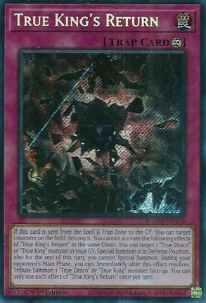 True King's Return [BLMM-EN176] Secret Rare 1st Edition
