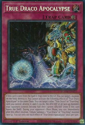 True Draco Apocalypse [BLMM-EN177] Secret Rare 1st Edition