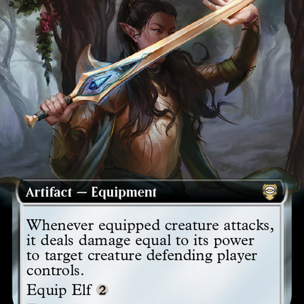 Lothlórien Blade (Extended Art) [Tales of Middle-earth Commander]
