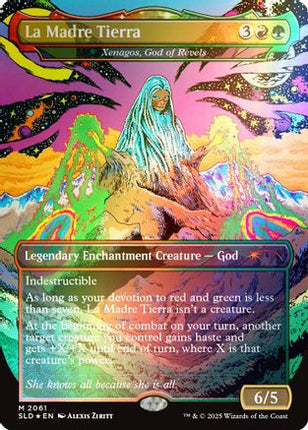 La Madre Tierra - Xenagos, God of Revels (Rainbow Foil) [Secret Lair Drop Series] Foil