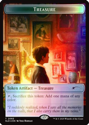 Treasure Token (2065) (Rainbow Foil) [Secret Lair Drop Series] Foil