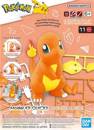 Pokémon Model Kit QUICK!! Charmander