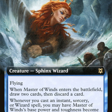 Master of Winds (Extended Art) [Zendikar Rising]