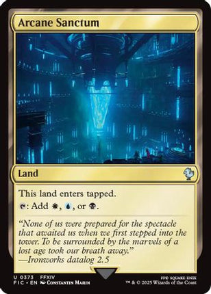 Arcane Sanctum (Surge Foil) [Commander: FINAL FANTASY] Foil