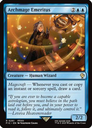 Archmage Emeritus (Surge Foil) [Commander: FINAL FANTASY] Foil