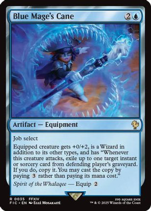 Blue Mage's Cane (Surge Foil) [Commander: FINAL FANTASY] Foil