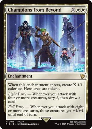 Champions from Beyond (Surge Foil) [Commander: FINAL FANTASY] Foil