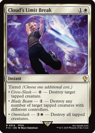 Cloud's Limit Break (Surge Foil) [Commander: FINAL FANTASY] Foil