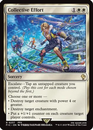 Collective Effort (Surge Foil) [Commander: FINAL FANTASY] Foil