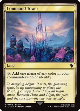 Command Tower (0382) (Surge Foil) [Commander: FINAL FANTASY] Foil