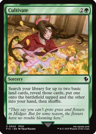 Cultivate (Surge Foil) [Commander: FINAL FANTASY] Foil