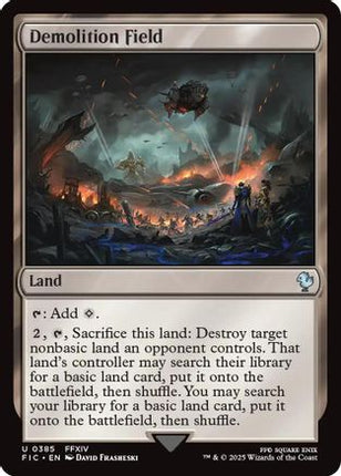 Demolition Field (Surge Foil) [Commander: FINAL FANTASY] Foil