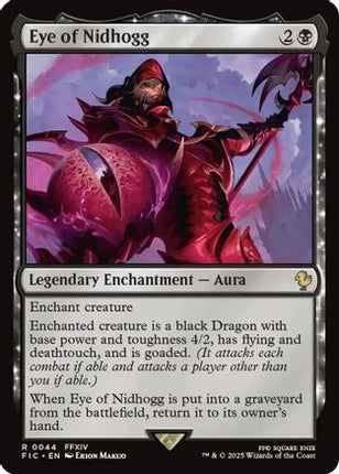 Eye of Nidhogg (Surge Foil) [Commander: FINAL FANTASY] Foil