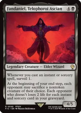 Fandaniel, Telophoroi Ascian (Surge Foil) [Commander: FINAL FANTASY] Foil