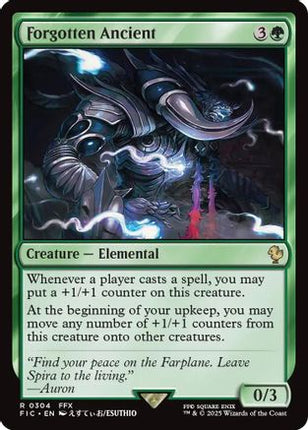 Forgotten Ancient (Surge Foil) [Commander: FINAL FANTASY] Foil