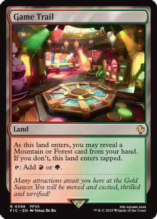 Game Trail (Surge Foil) [Commander: FINAL FANTASY] Foil