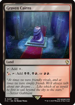 Graven Cairns (Surge Foil) [Commander: FINAL FANTASY] Foil