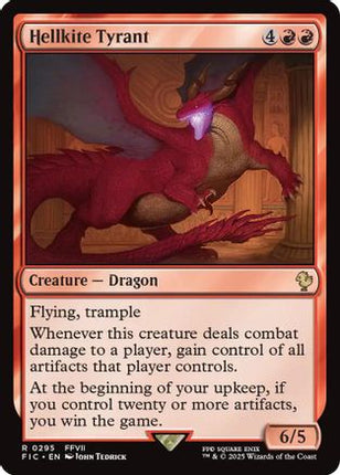 Hellkite Tyrant (Surge Foil) [Commander: FINAL FANTASY] Foil