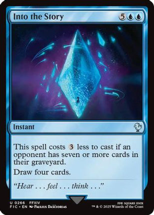 Into the Story (Surge Foil) [Commander: FINAL FANTASY] Foil