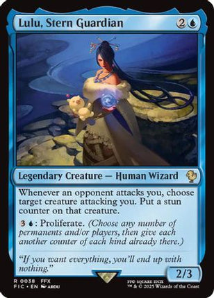 Lulu, Stern Guardian (Surge Foil) [Commander: FINAL FANTASY] Foil