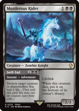Murderous Rider (Surge Foil) [Commander: FINAL FANTASY] Foil