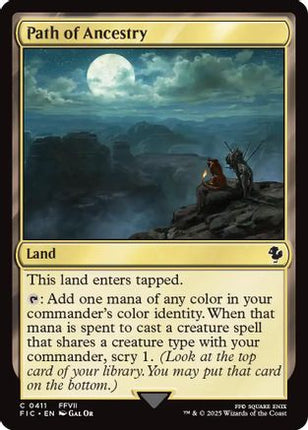 Path of Ancestry (Surge Foil) [Commander: FINAL FANTASY] Foil