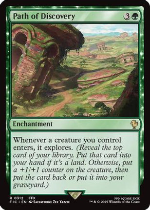 Path of Discovery (Surge Foil) [Commander: FINAL FANTASY] Foil