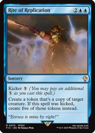 Rite of Replication (Surge Foil) [Commander: FINAL FANTASY] Foil