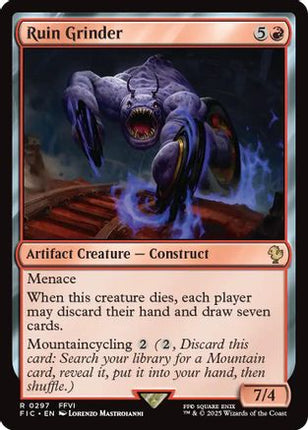 Ruin Grinder (Surge Foil) [Commander: FINAL FANTASY] Foil