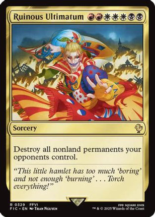 Ruinous Ultimatum (Surge Foil) [Commander: FINAL FANTASY] Foil