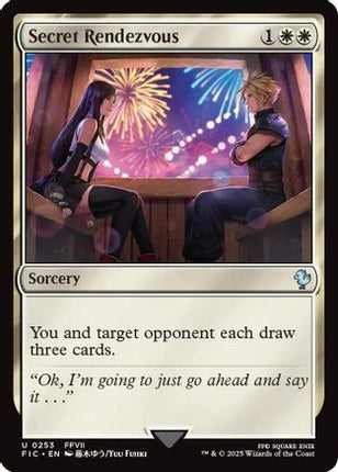 Secret Rendezvous (0253) (Surge Foil) [Commander: FINAL FANTASY] Foil
