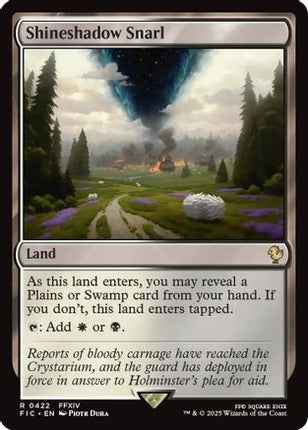Shineshadow Snarl (Surge Foil) [Commander: FINAL FANTASY] Foil