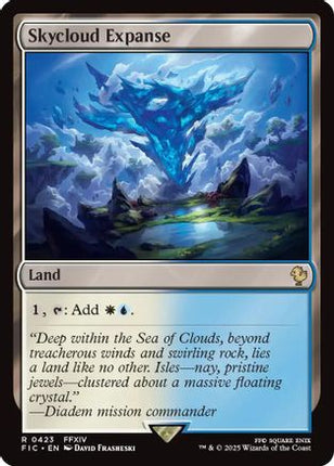 Skycloud Expanse (Surge Foil) [Commander: FINAL FANTASY] Foil