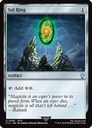 Sol Ring (0356) (Surge Foil) [Commander: FINAL FANTASY] Foil