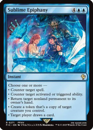 Sublime Epiphany (Surge Foil) [Commander: FINAL FANTASY] Foil