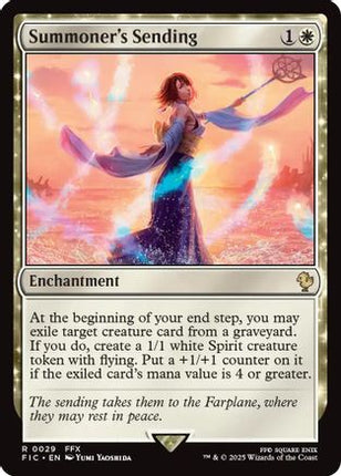 Summoner's Sending (Surge Foil) [Commander: FINAL FANTASY] Foil