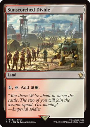 Sunscorched Divide (Surge Foil) [Commander: FINAL FANTASY] Foil