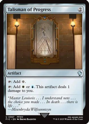 Talisman of Progress (Surge Foil) [Commander: FINAL FANTASY] Foil