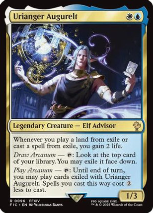 Urianger Augurelt (Surge Foil) [Commander: FINAL FANTASY] Foil