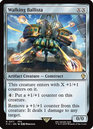Walking Ballista (Surge Foil) [Commander: FINAL FANTASY] Foil