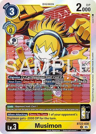 Musimon [BT22-030] [Cyber Eden] Foil