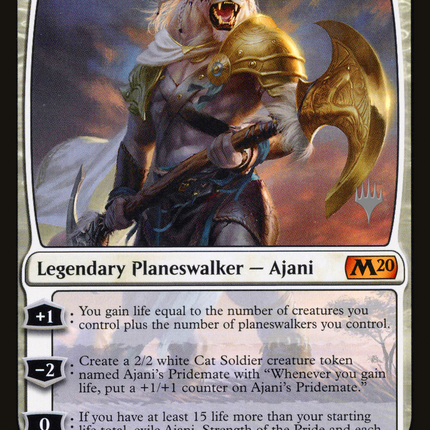 Ajani, Strength of the Pride [Core Set 2020 Promos]