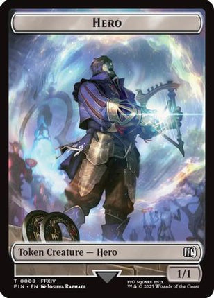 Hero (0008) // Treasure Double-Sided Token [FINAL FANTASY]
