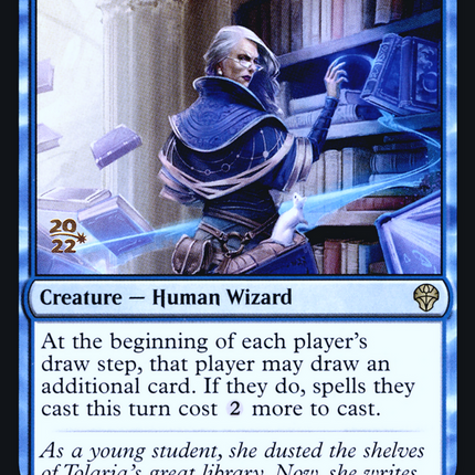 Academy Loremaster [Dominaria United Promos] Prerelease Foil